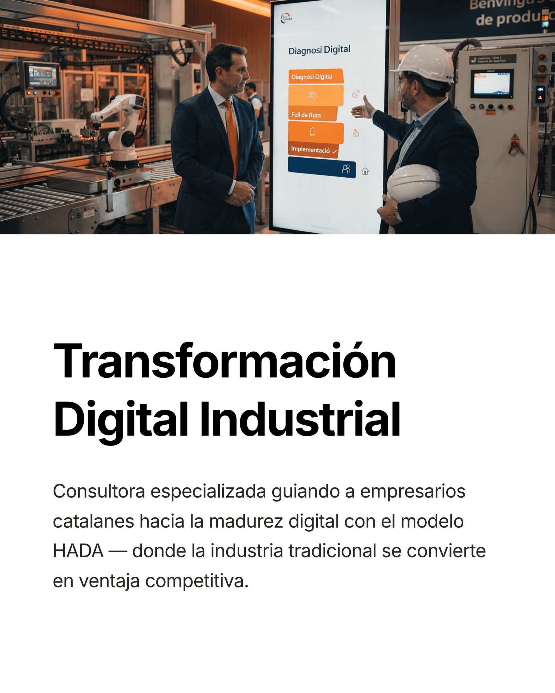 Activa Indústria 4.0: consultoria gratuïta per digitalitzar la teva pime
