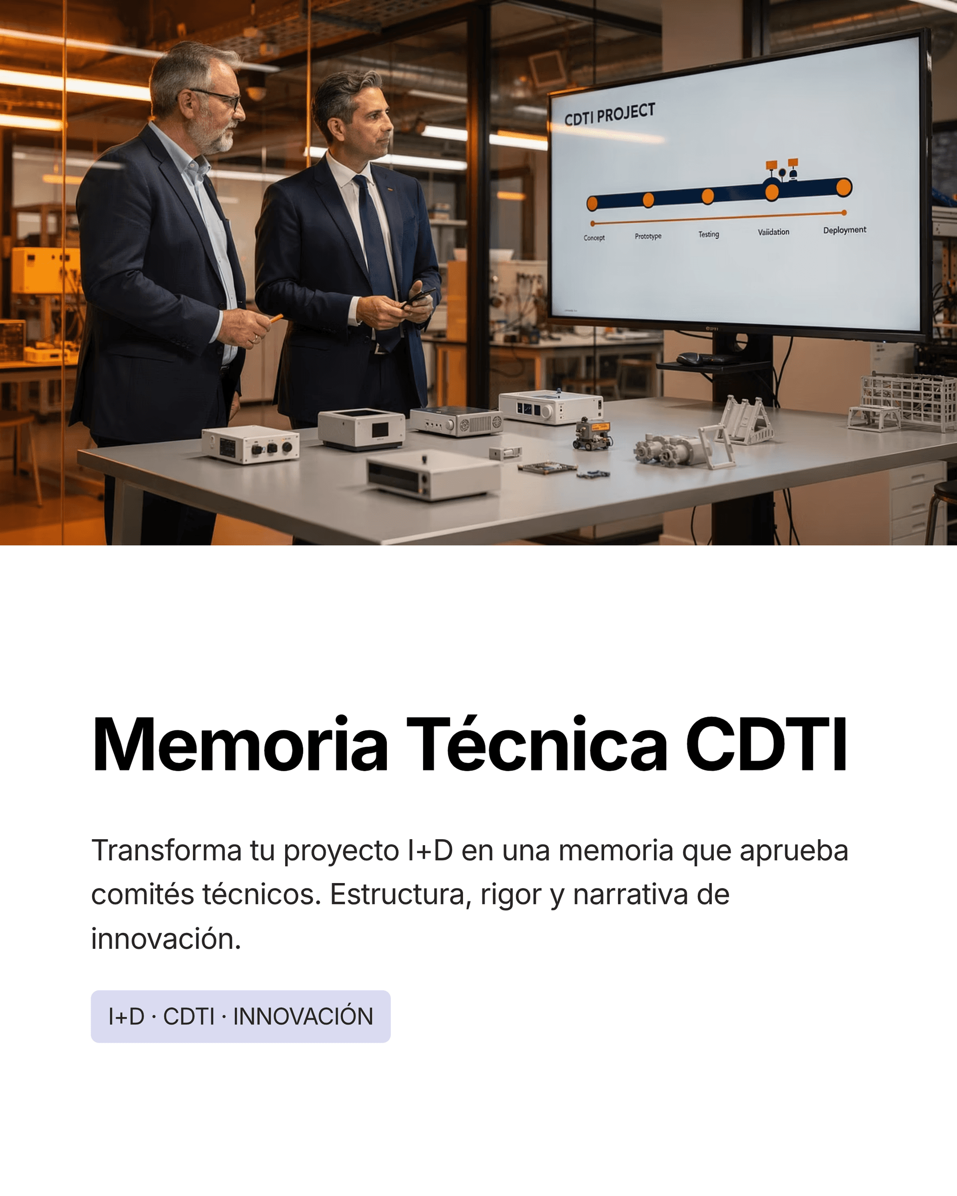Ayudas CDTI: financiación para proyectos de I+D+i