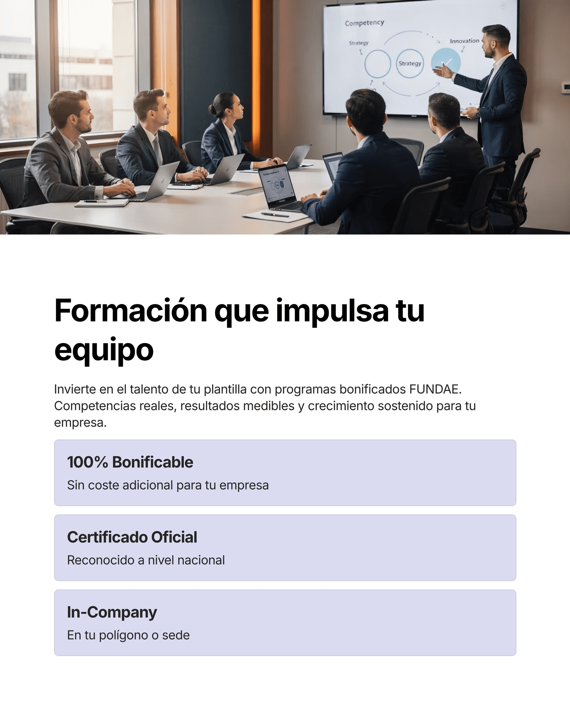FUNDAE: cómo aprovechar la formación bonificada en tu empresa