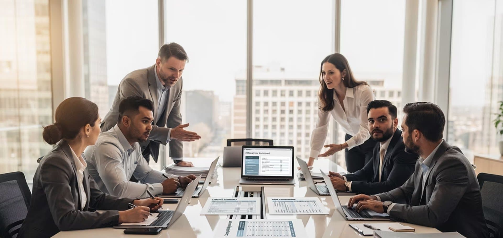 Equipo de personal investigador I+D+i beneficiándose de bonificaciones de Seguridad Social