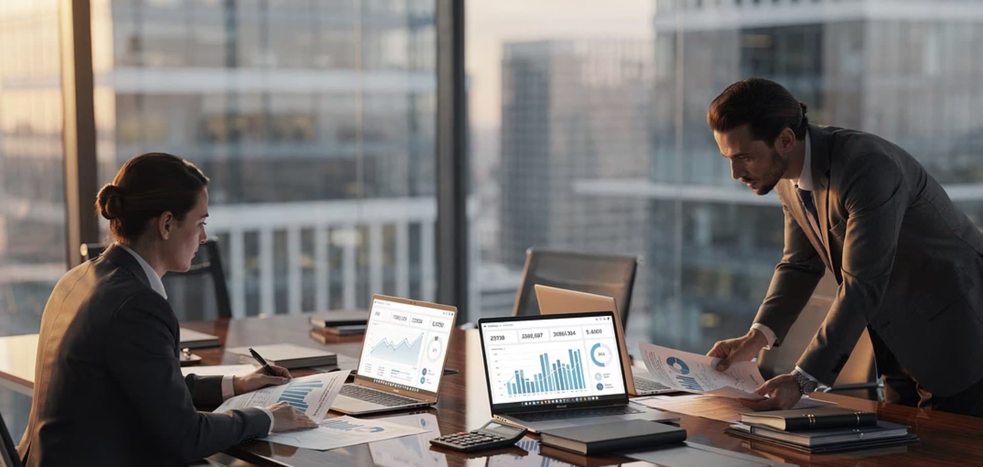 Consultors fiscals analitzant deduccions R+D+i i crèdit fiscal per a empreses innovadores